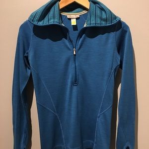 Smartwool baselayer 1/2 zip sweater XS
